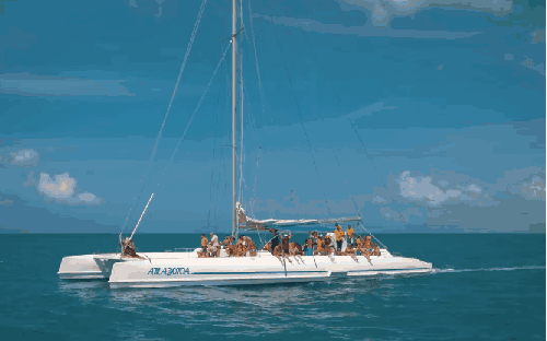 Around&the&world Punta&Cana&in&4K 多米尼加共和国 帆船 海洋 纪录片 蓝天 蓬塔卡纳 风景