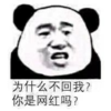 暴漫 文字表情包 为什么不回我你是网红吗 搞笑 逗 沙雕