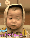小宝贝 嘟嘴 亲亲 可爱 戴帽子