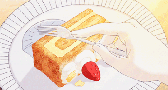 盘子 钢叉 蛋糕 切片