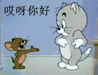 猫和老鼠 哎呀你好 杰瑞 soogif soogif出品