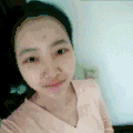 美女 飞吻 室内 黑头发