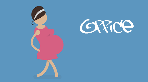 卡通 怀孕 孕妇 运动