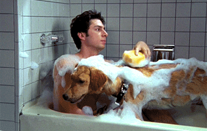男人 单身狗 洗澡 沫沫