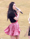 美女 表演 性感 话筒
