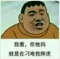 我看，你他妈就是在刁难我胖虎 金馆长 咧嘴 斗图