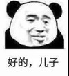 暴漫 熊猫头 好的 儿子 搞怪 逗