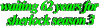 动漫 动画 文字 数字
