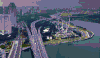 Singapore Singapore2012延时摄影 ZWEIZWEI 城市 夜景 摩天轮 新加坡 立交桥 车流