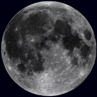 月亮 圆形 旋转 圆月