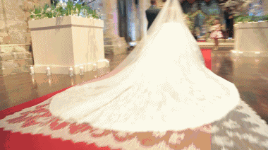 结婚 新娘 婚纱 红地毯