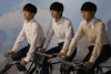 tfboys 眼镜 白衬衫 拍摄