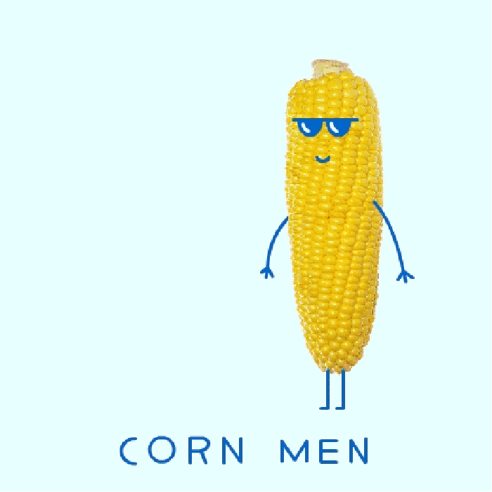 cornmen 玉米 爆米花 抽烟 斗图 搞笑