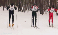 滑雪 冬天 比赛 户外运动 搞笑 skiing