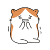 仓鼠 发抖 害怕 黄毛
