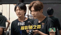 我去上学啦 鹿晗 摄影 新技能