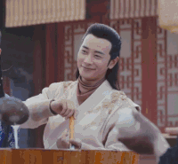 锦绣未央 罗晋 微笑 打饭