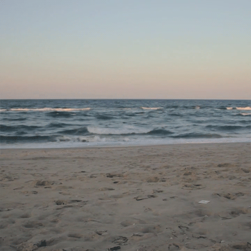 海边 沙滩 浪花 空旷