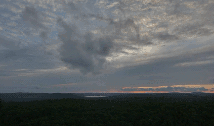 日落 sunset 延时拍摄 云 天空 自然