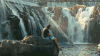 Cinemagraph 美景 人物 瀑布