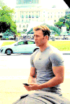 captainamerica ChrisEvan 肌肉男