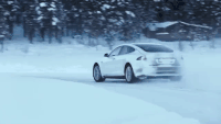 特斯拉 雪地 白色 性价比
