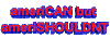 红色 蓝色 易懂的 大声笑 animatedtext 艺术字 在你的膝盖