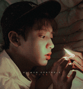 男孩 灯光 希望 凝视