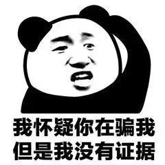 暴漫 熊猫头 我怀疑我在骗我 但是我没有证据 搞怪 逗