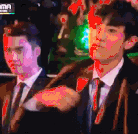 朴灿烈 都暻秀 摇晃 捧场 可爱 EXO