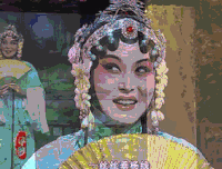 漂亮 扇子 可爱 卖萌