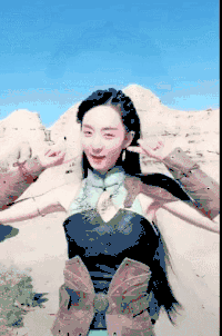 美女 古装 手指舞 有魅力