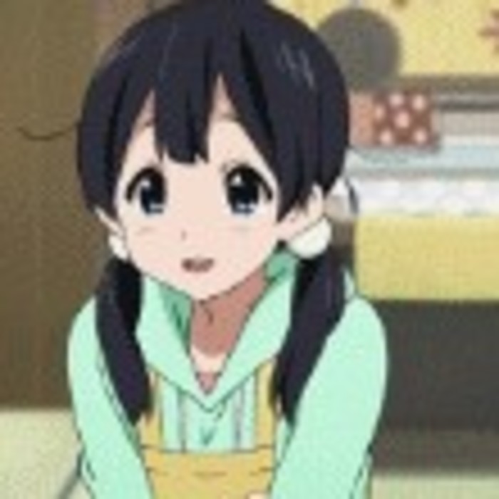 注视 女孩 卡通 可爱