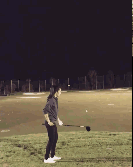 美女 打高尔夫 爆炸  厉害
