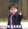本特利 萌娃 朕 甚是满意 搞笑 逗 可爱
