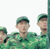 张一山 帅气 眼神 迷彩