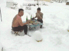 雪地 半裸 划拳 逗比