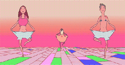 动画 搞笑 跳舞 逗比