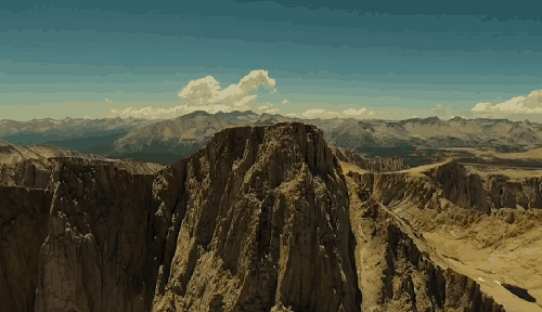 加利福尼亚 山脉 纪录片 航拍美国 蓝天 风景