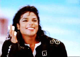 迈克尔杰克逊 跳舞 笑容 卷发