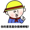暴漫人物 搞笑 雷人 怼人 斗图 你的意思是你很棒棒哦？