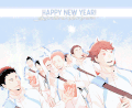 动漫 帅哥 新年快乐