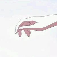 萌哒哒的卡通 手 抚摸 头像