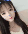 美女 猫耳朵 微笑 项链