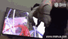 3D版过山车  好刺激   千万不要让粑粑带孩子   吓死宝宝了