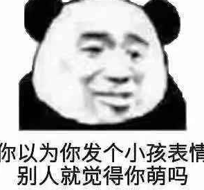 熊猫头 搞笑 沙雕 蠢萌 魔性