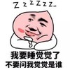 暴漫 文字表情包 我要睡觉觉了不要问我觉觉是谁 搞怪 逗 沙雕