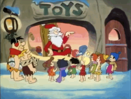 卡通 动漫 圣诞老人 围观