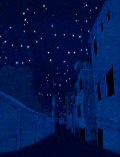 夜晚 灯光 星星 室外 美景