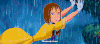 美少女 下雨 伤心 好身材